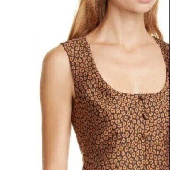 KATE SPADE - Flora Leopard Jacquard Dress- Size 14 - new with tags - Picture 11 of 12